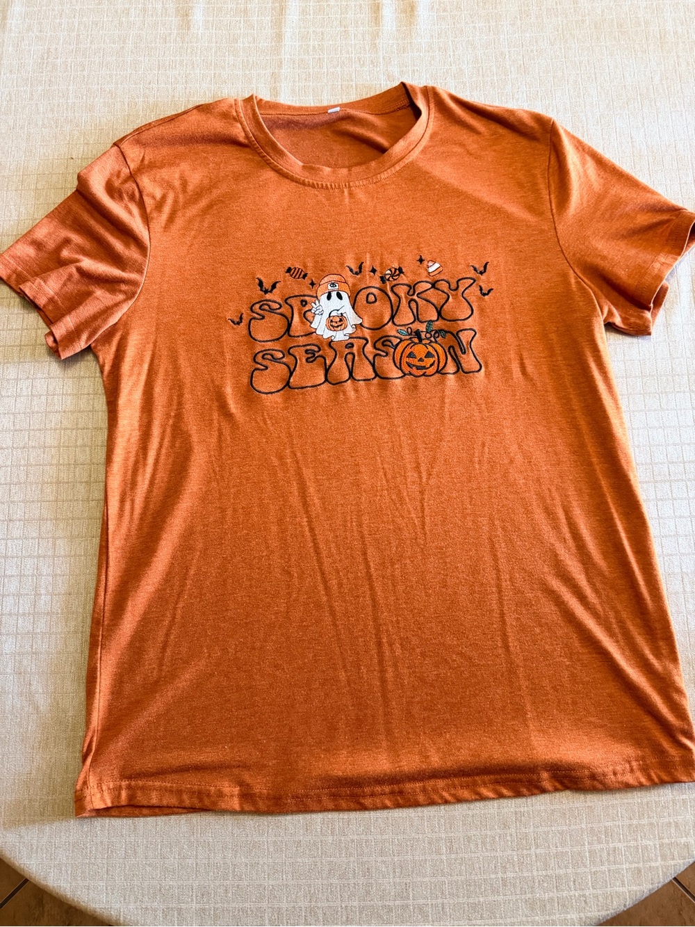 Amazon Orange "Spooky Season" Short Sleeve Tee